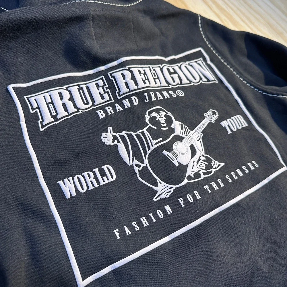 True Religion premium zip